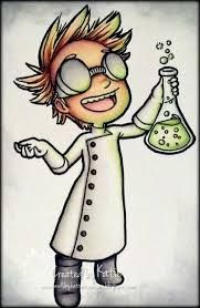 181x278 mad scientist - Mad Scientist Drawing