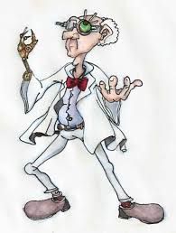 195x258 mad scientist drawing - Mad Scientist Drawing