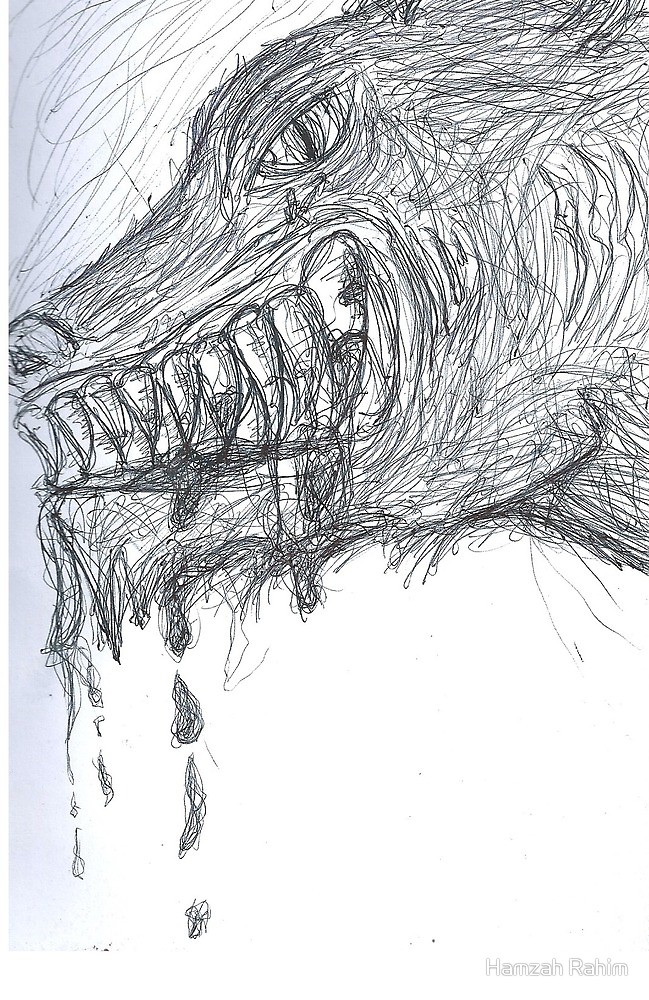 649x1000 Mad Wolf - Mad Wolf Drawing