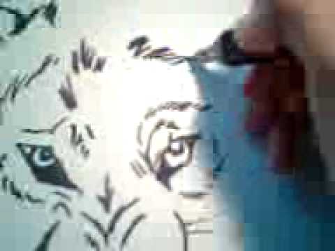 480x360 Angry Wolf Draw - Mad Wolf Drawing