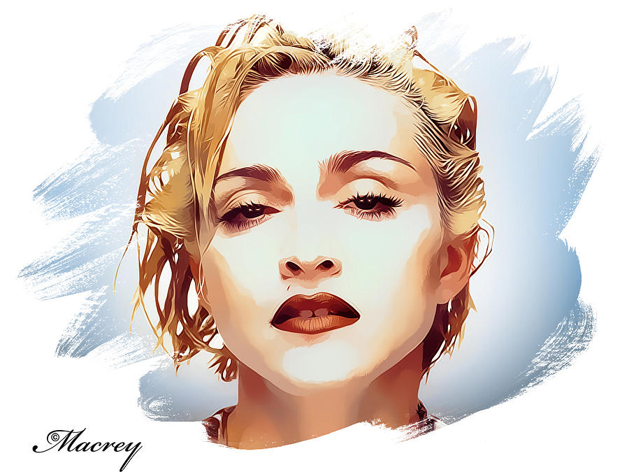 900x675 madonna drawing - Madonna Drawing