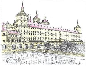 300x229 el escorial madrid drawing ebay - Madrid Drawing