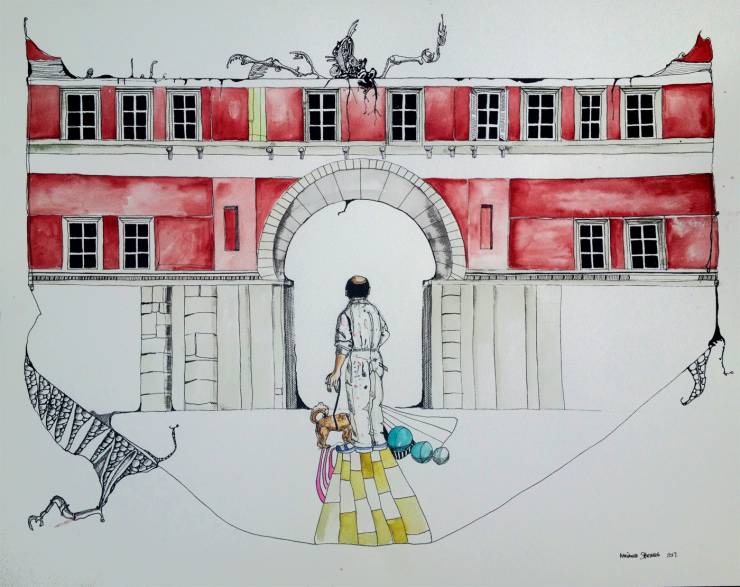 740x587 madrid marianne stenberg beauton art gallery - Madrid Drawing