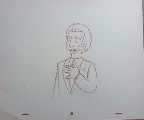 500x417 the simpsons lou springfield mafia pencil drawing - Mafia Drawing