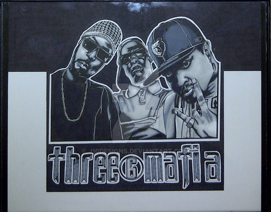 900x704 Three Mafia Marker Drawing - Mafia Drawing