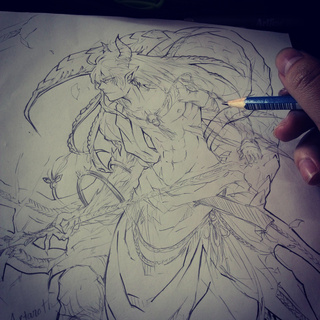 320x320 fed up with my boring class - Magi Drawing