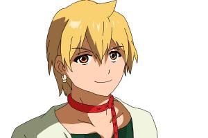 300x200 how to draw alibaba saluja from magi the labyrinth of magic - Magi Drawing