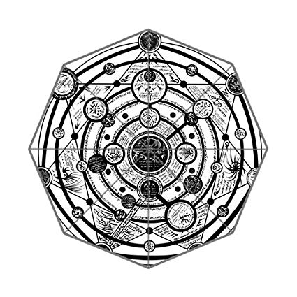 425x425 Cool Magic Circle Pattern Japanese Anime Custom - Magic Circle Drawing
