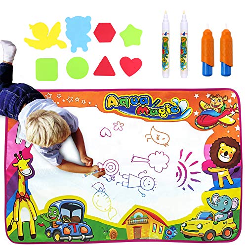 500x500 Finalbase Magic Drawing Mat, Water Doodle Drawing Pad Color Doodle - Magic Drawing Pad