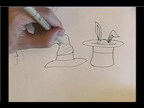 480x360 how to draw magic objects how to draw a magic hat - Magic Hat Drawing