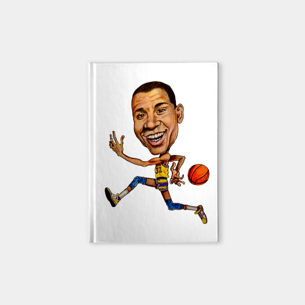 630x630 Magic Johnson Caricature - Magic Johnson Drawing