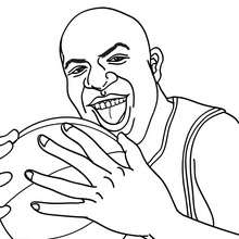 220x220 Magic Johnson Coloring Pages - Magic Johnson Drawing