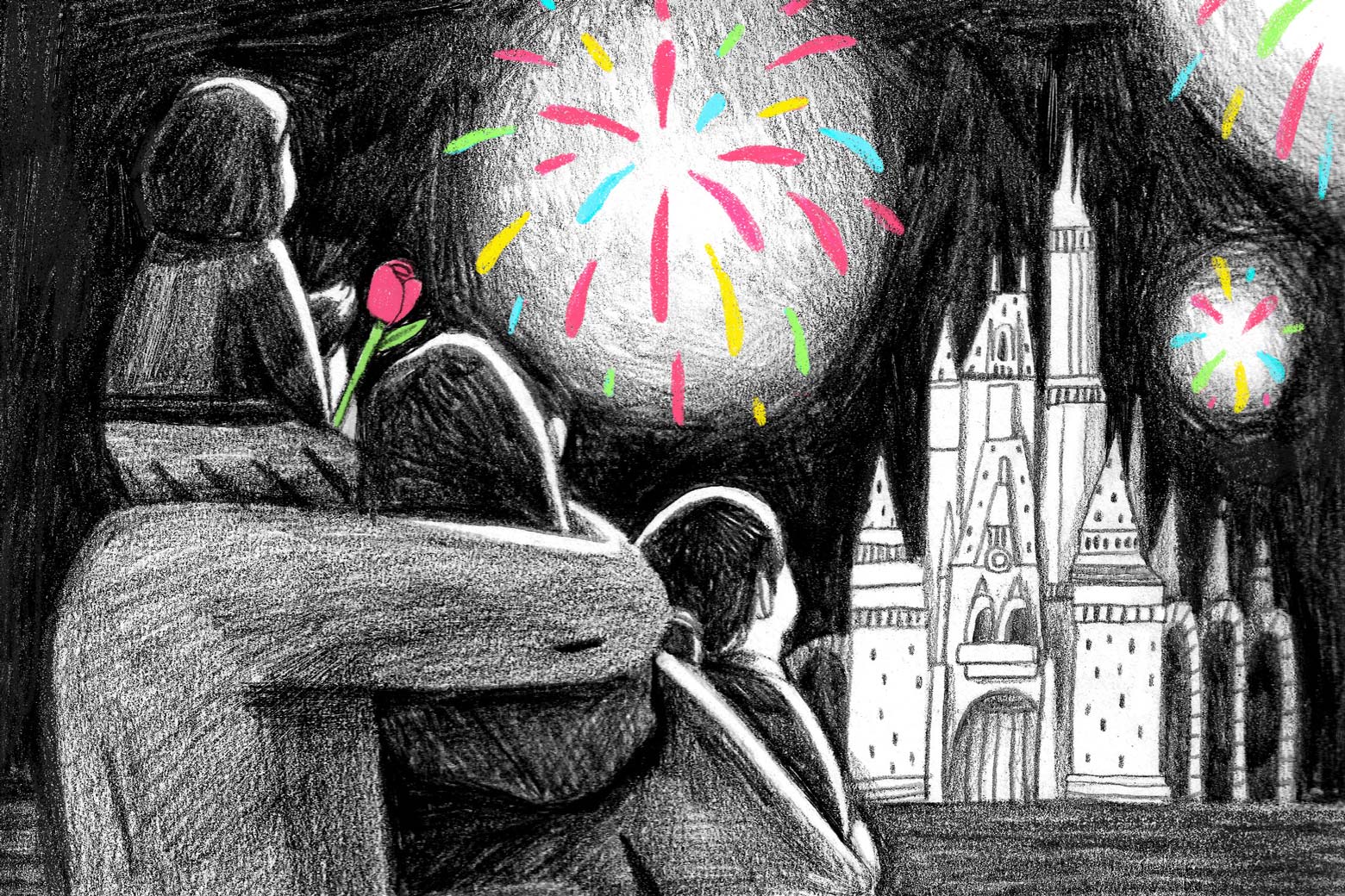 1560x1040 Nicole Chung On Grieving - Magic Kingdom Drawing