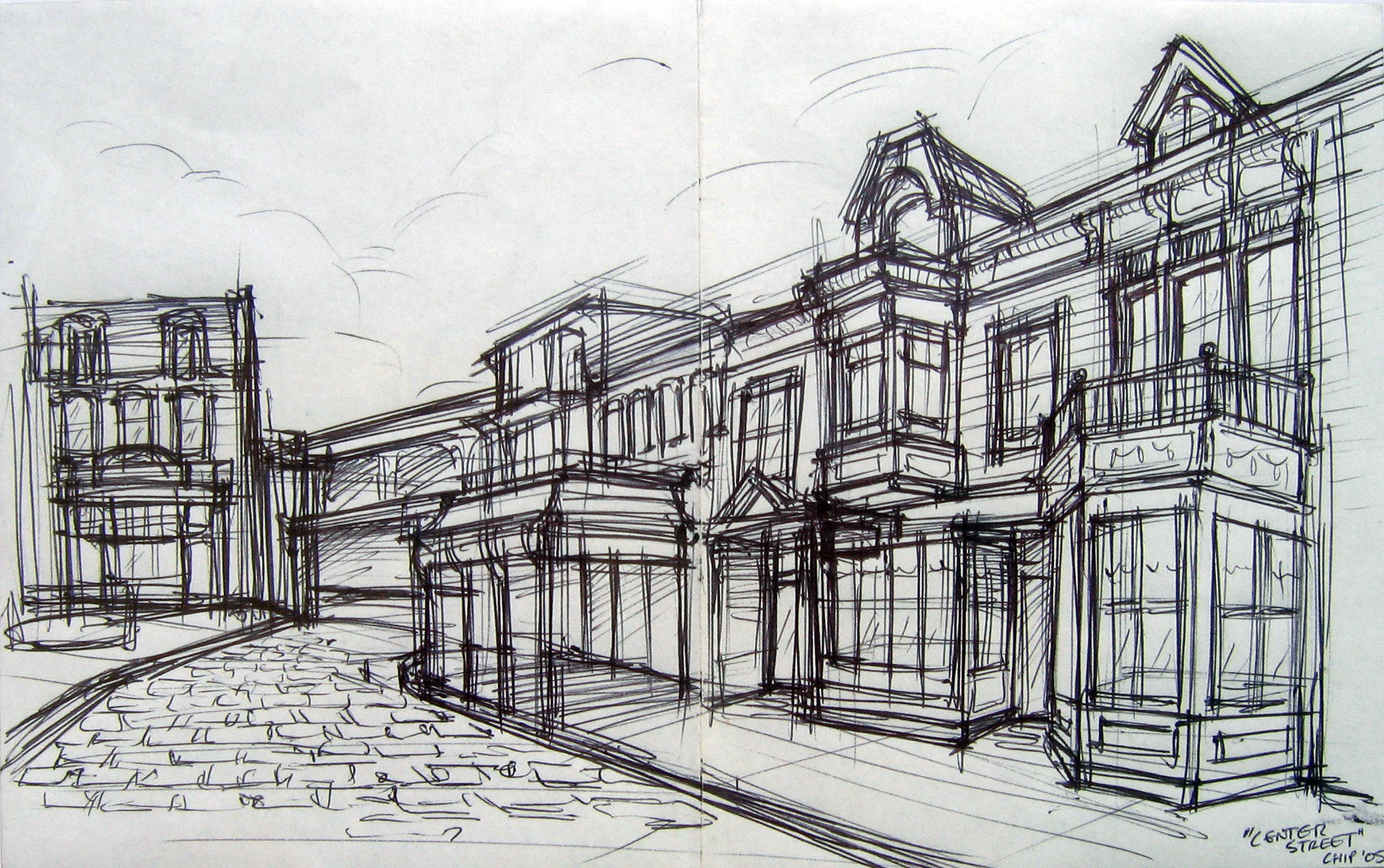 2050x1286 Untitled Magic Kingdom Sketches - Magic Kingdom Drawing