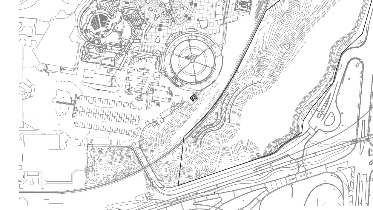 1249x705 magic kingdom east side modification theater removal - Magic Kingdom Drawing