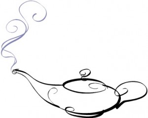 300x240 How To Draw A Genie Lamp Group With Items - Magic Lamp Drawing