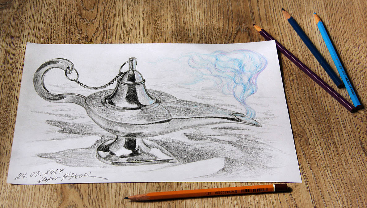 1188x673 The Magic Lamp - Magic Lamp Drawing
