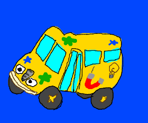 300x250 Magic School Bus Drawing - Magic School Bus Drawing