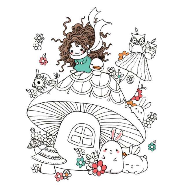 640x640 online shop colour pen is the magic wand coloring book for adults - Magic Wand Drawing