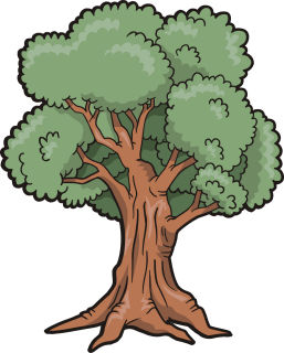 257x320 Faraway Tree - Magical Tree Drawing