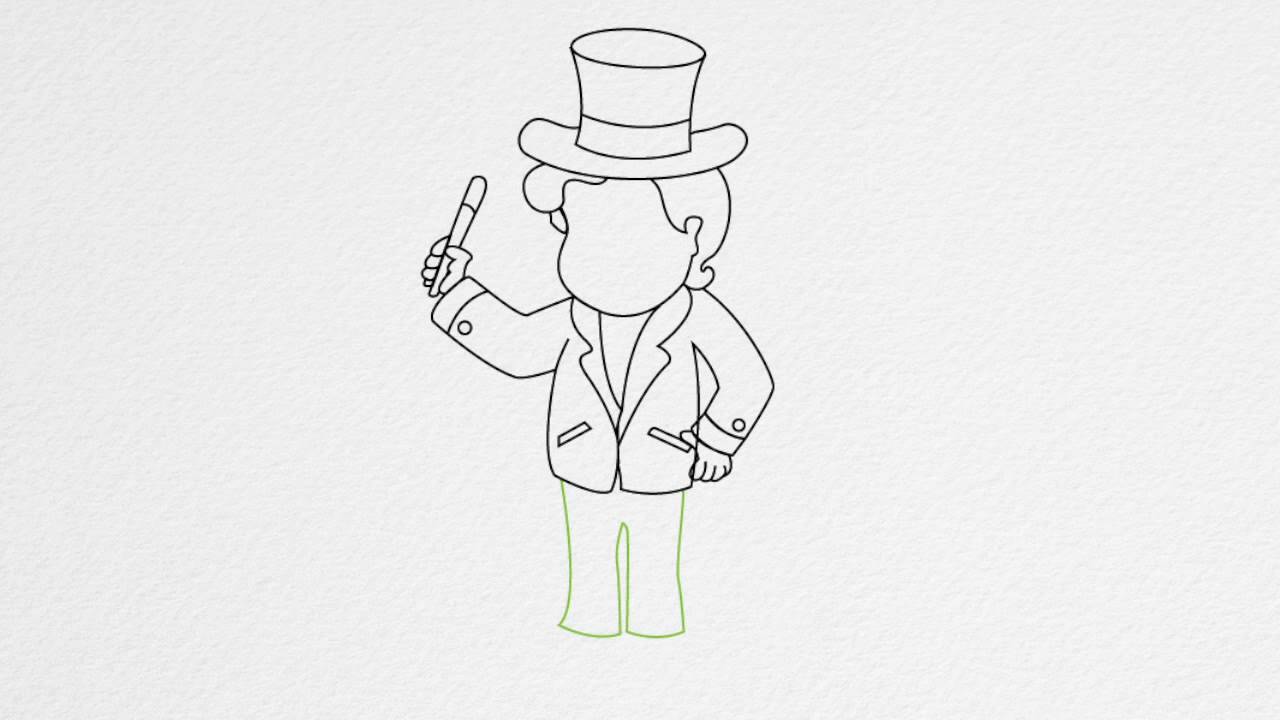 1280x720 how to draw a magician step - Magician Hat Drawing