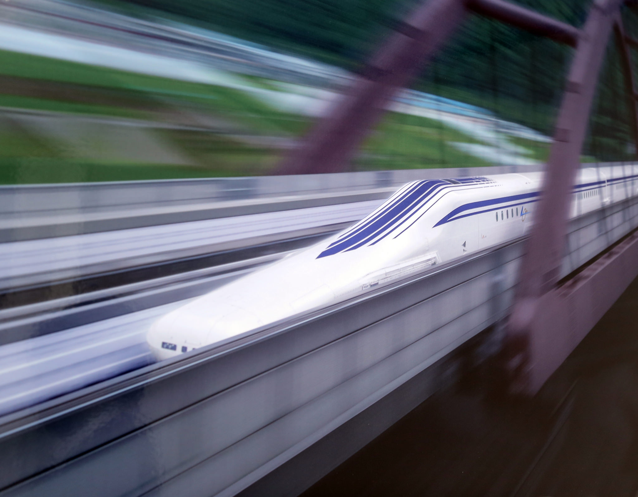 2048x1594 The Future Of Rail Travel, And Why It Doesn't Look Like Hyperloop - Maglev Train Drawing