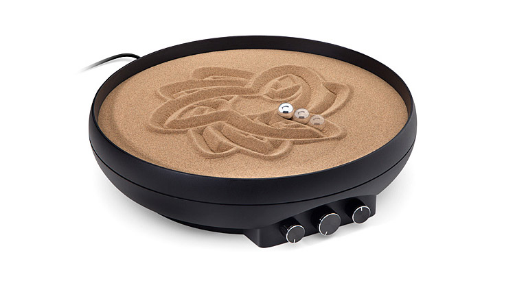 750x410 Sandscript A Magnetic Ball That Draws In Sand All - Magnet Drawing