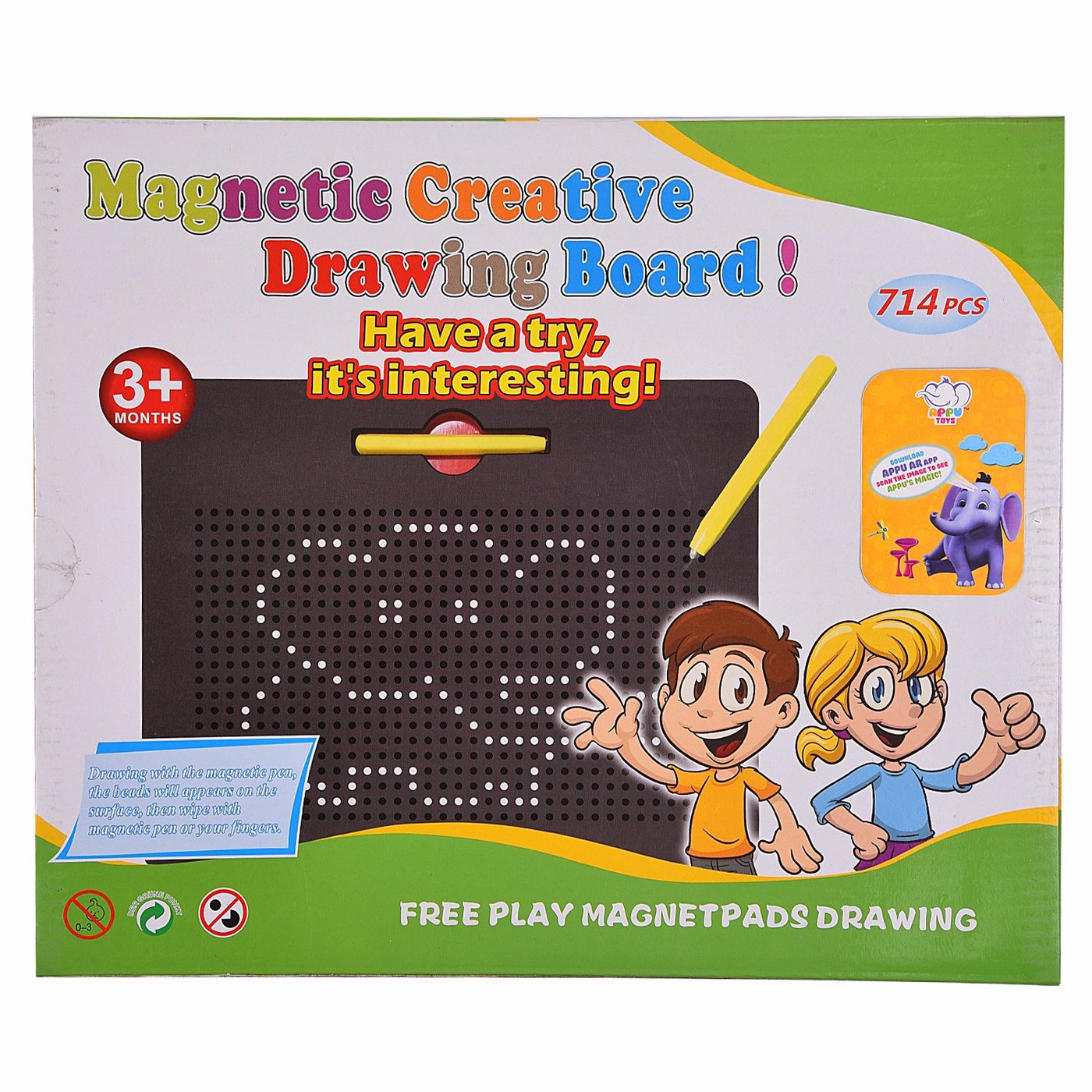 1400x1400 Magnetic Drawing Board Appu Store - Magnetic Drawing Board