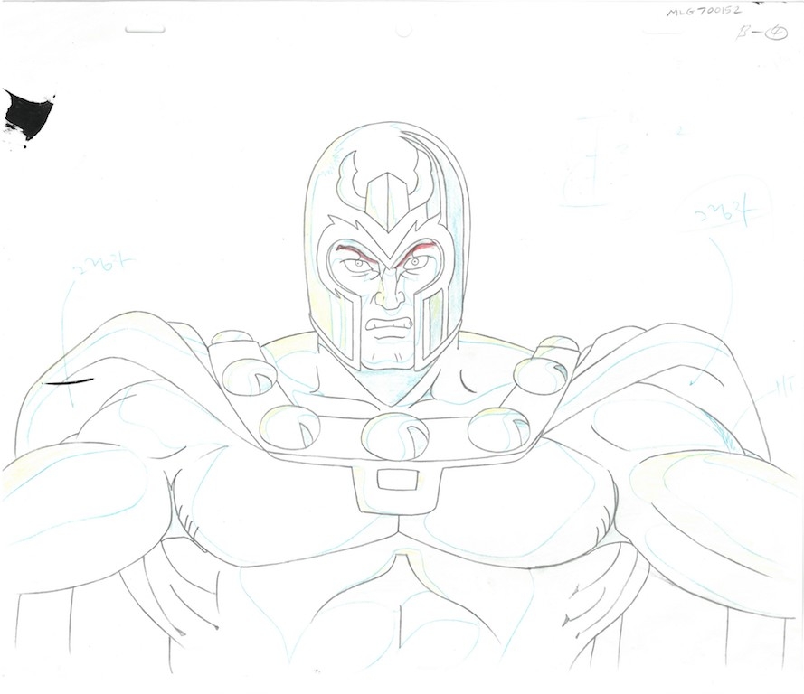 889x768 magneto cel drawing - Magneto Drawing