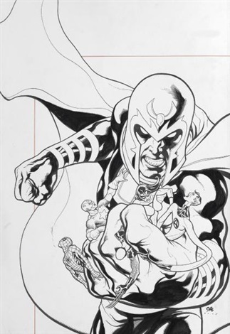 323x470 magneto against the marvel heroes cover for house of m preparatory - Magneto Drawing