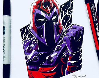 340x270 Magneto Drawing Etsy - Magneto Drawing