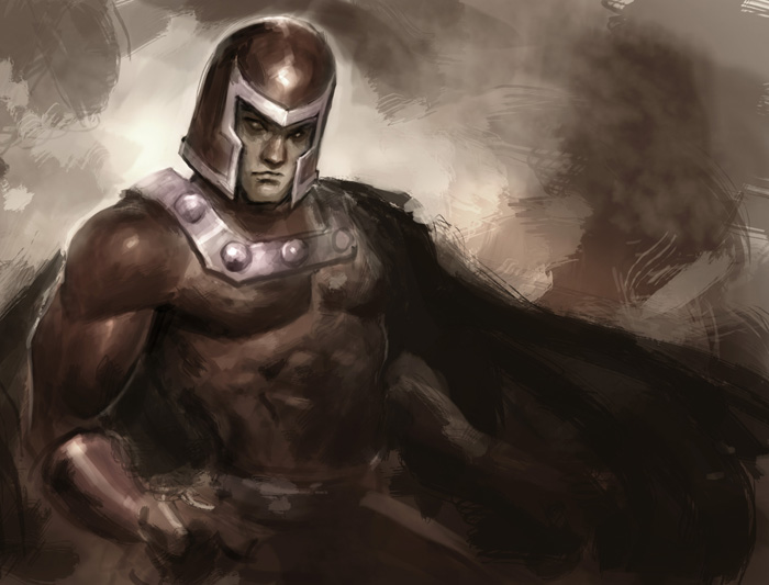 700x533 How To Draw Magneto - Magneto Drawing