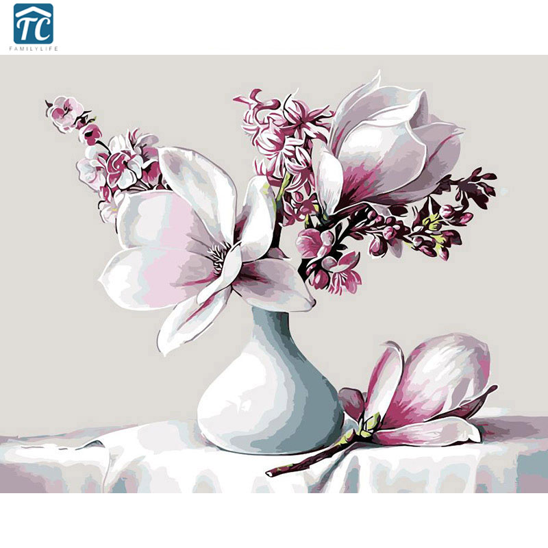 800x800 buy magnolia flower drawing frameless wall art - Magnolia Flower Drawing