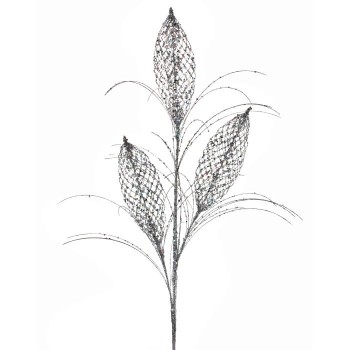 350x350 Silv - Magnolia Leaf Drawing