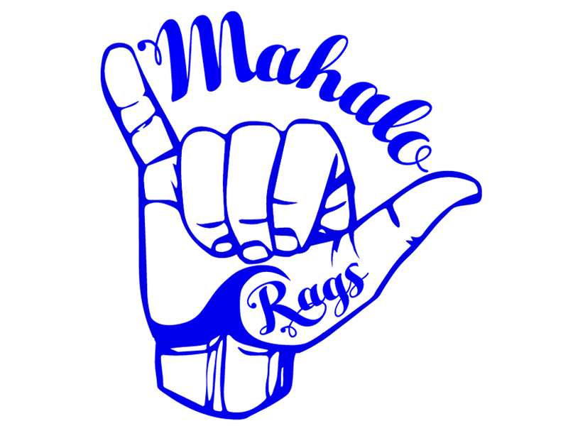 800x600 Mahalo Rags Clothing Line Logo - Mahalo Drawing