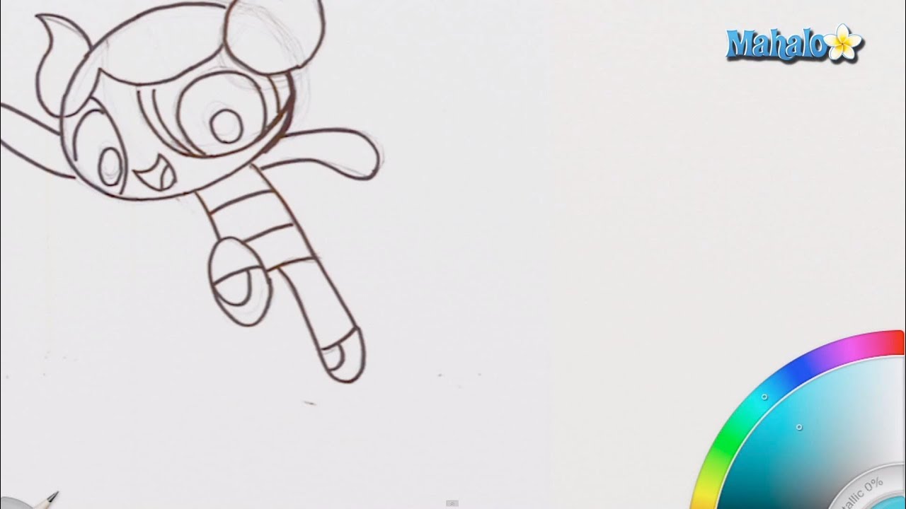 1280x720 how to draw bubbles from power puff girls - Mahalo Drawing