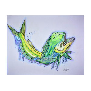 300x300 jumping mahi drawing - Mahi Drawing