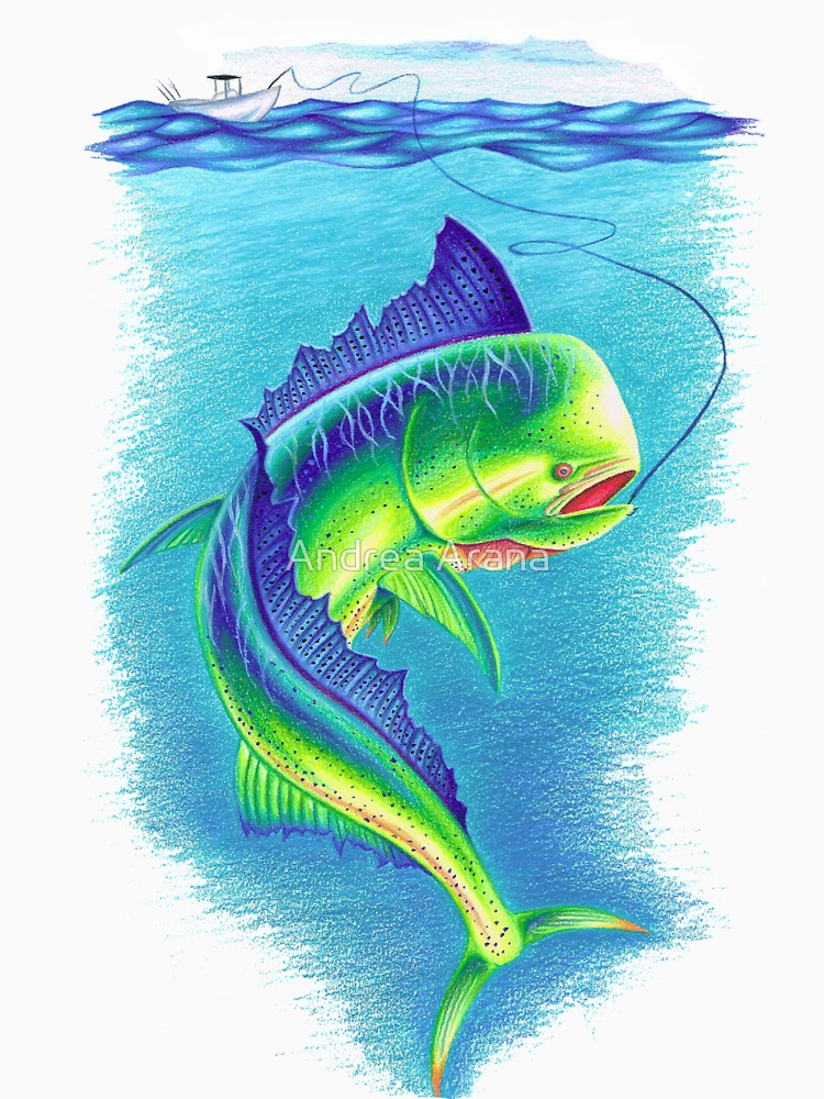 750x1000 mahi mahi drawing t shirt - Mahi Mahi Drawing