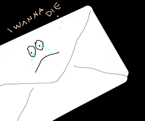 300x250 Suicidal Mail Drawing - Mail Drawing