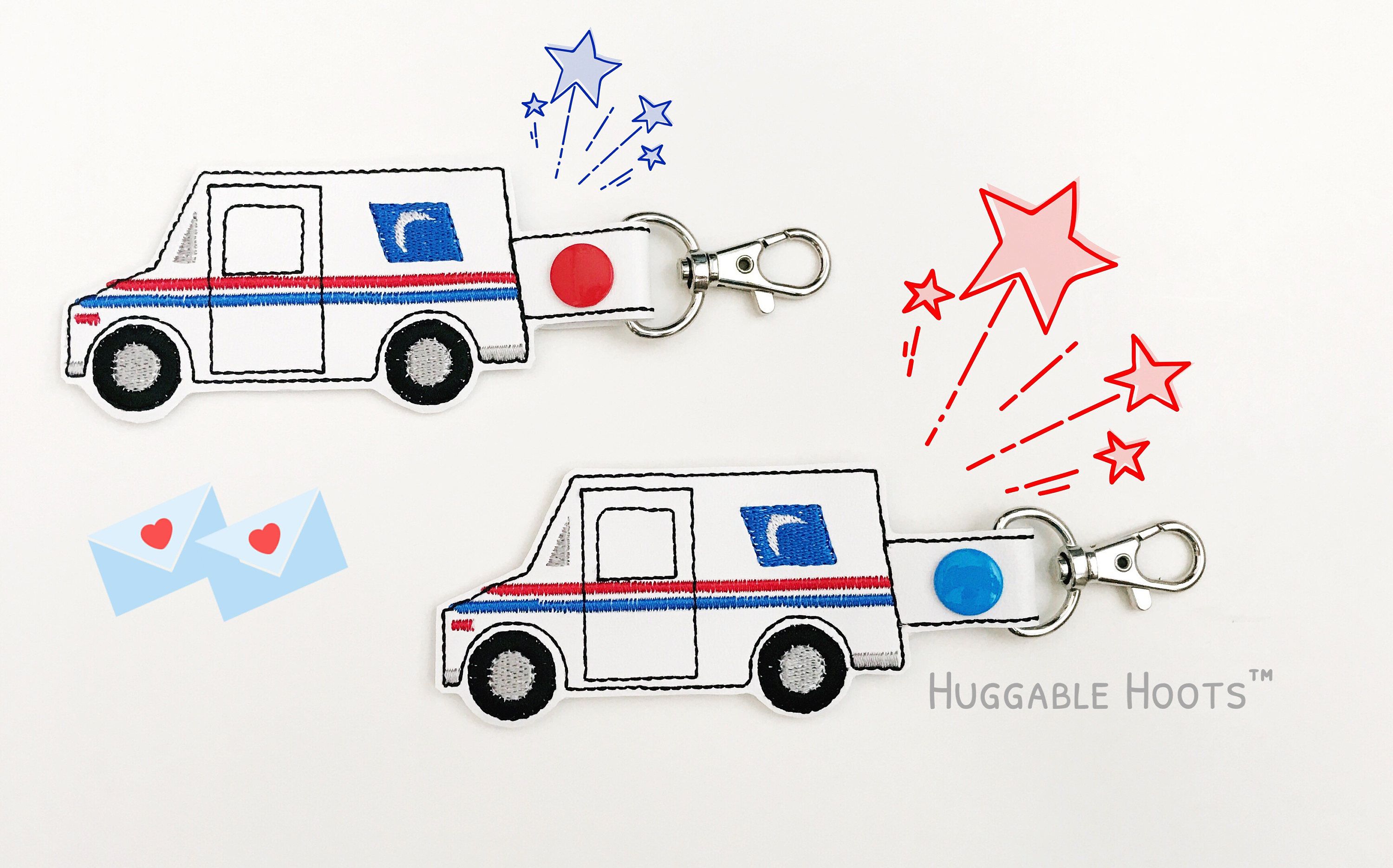 3000x1870 Postal Worker Gift - Mail Truck Drawing