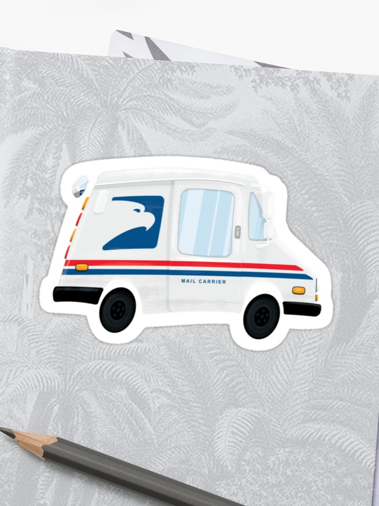 Mail Truck Drawing at Explore collection of Mail