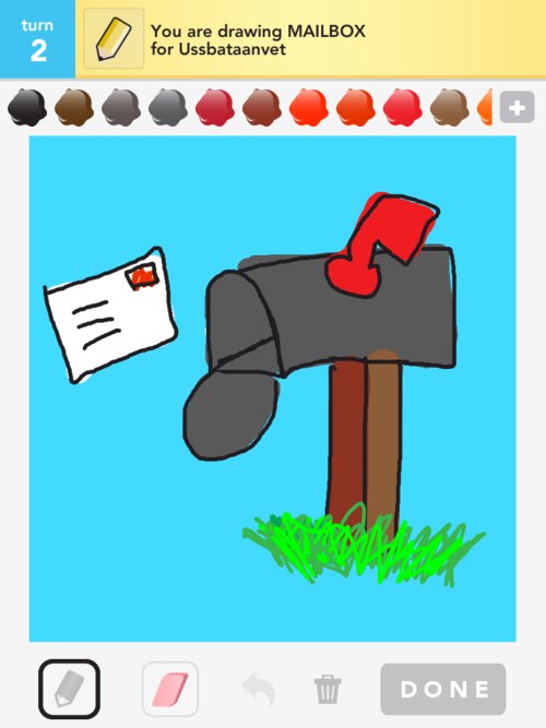 500x667 Mailbox Drawings - Mailbox Drawing