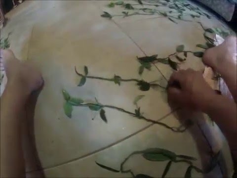 480x360 Making A Maile Lei - Maile Lei Drawing