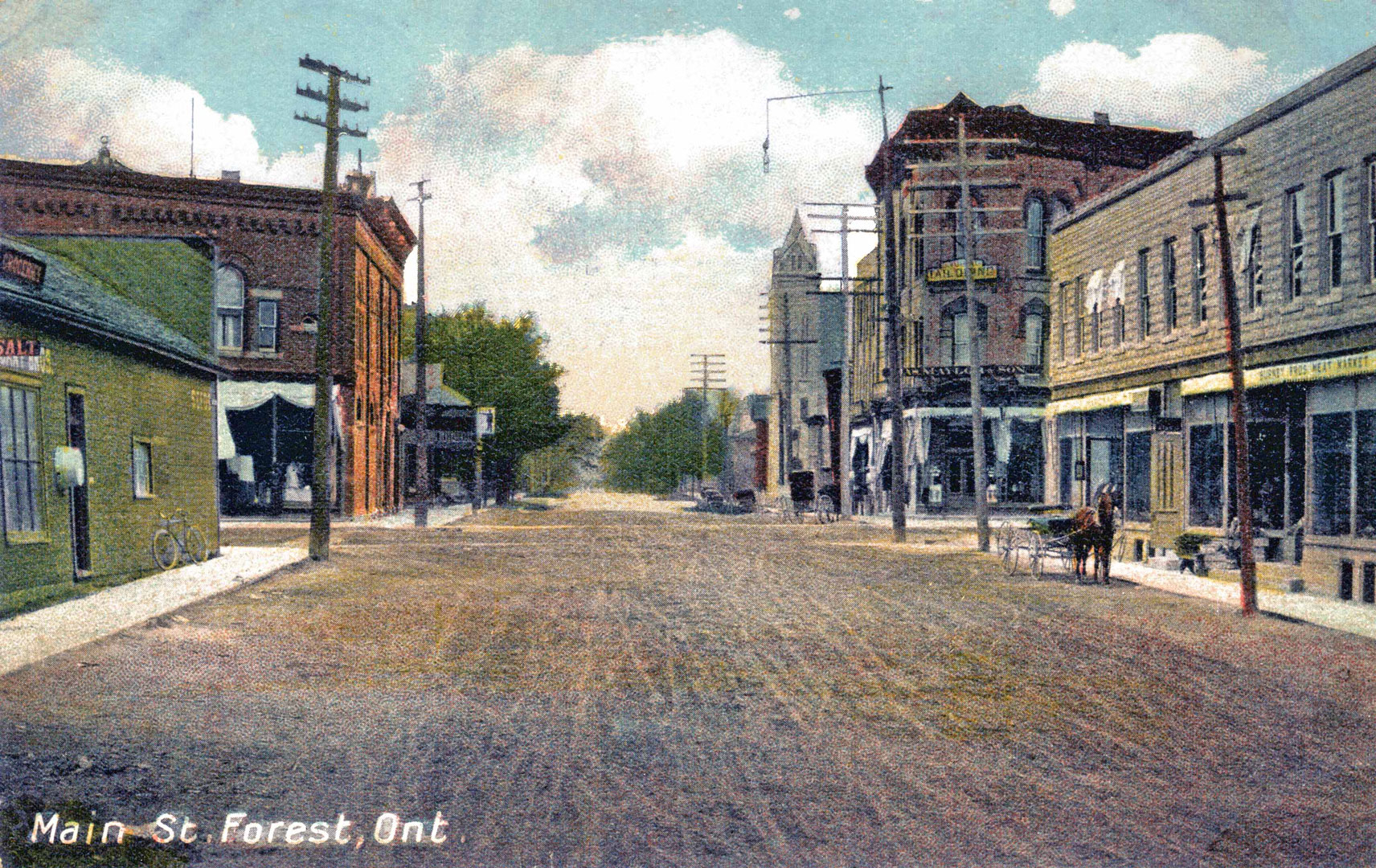 1712x1080 Drawing Of Main Street - Main Street Drawing