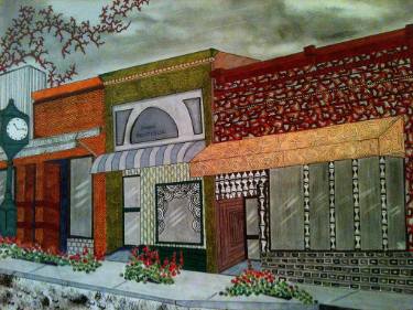 375x281 Main Street Nor Cal Drawing - Main Street Drawing