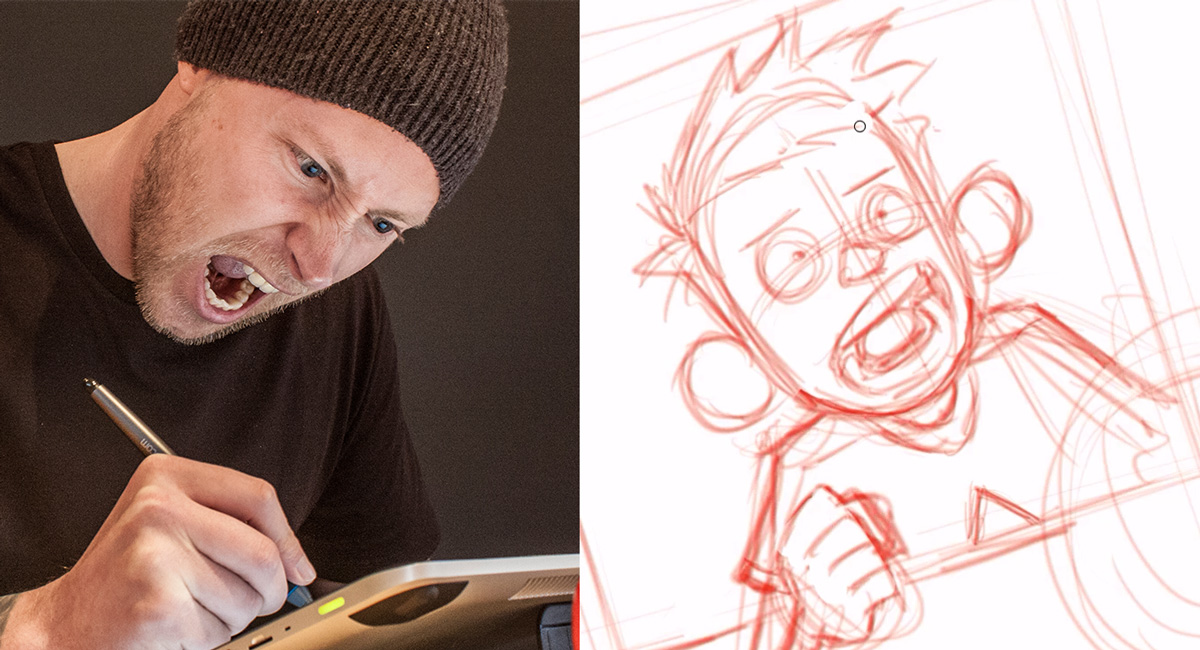 1200x650 Delinquent Dudels - Make A Picture Into A Drawing