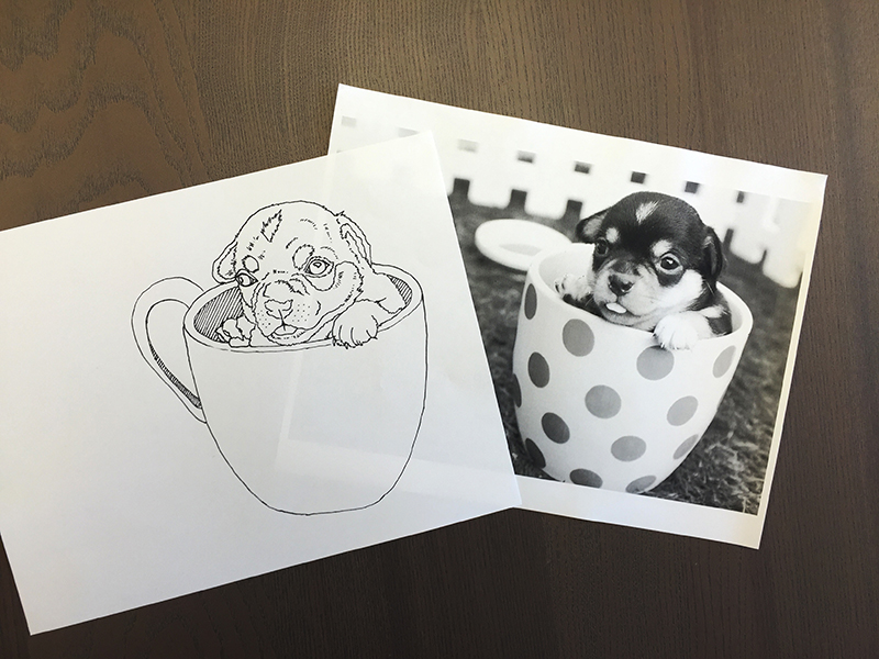 800x600 How To Turn A Photo Into A Vector Line Art With Illustrator - Make A Picture Into A Drawing