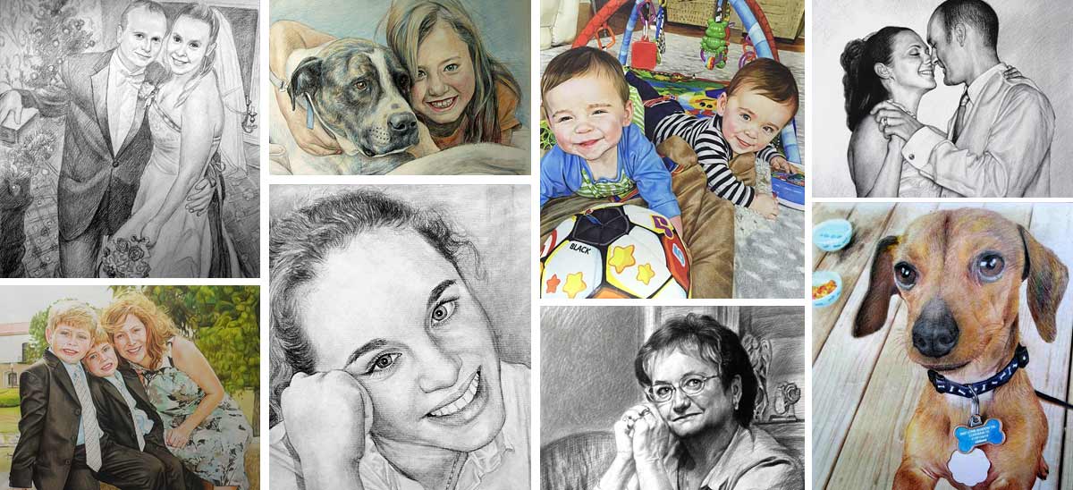 1200x548 Pencil Portraits Pencil Paintings Pencil Drawings - Make A Picture Into A Drawing