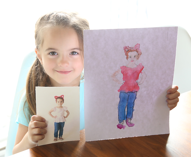 800x659 How To Make Personalized Coloring Pages For Your Kids - Make A Picture Into A Drawing