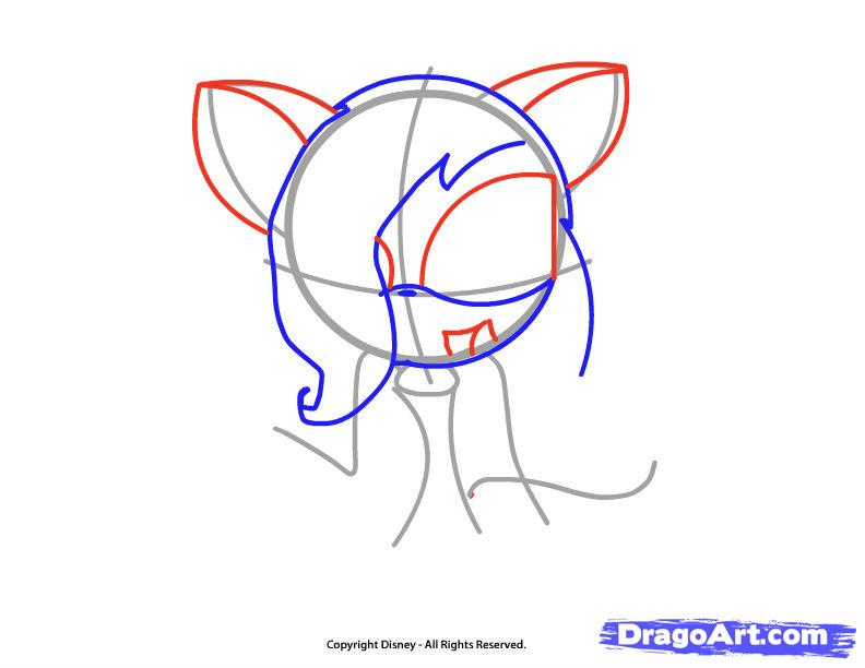 792x612 How To Make Your Own Girl Sonic Charrie, Step - Make Your Own Drawing